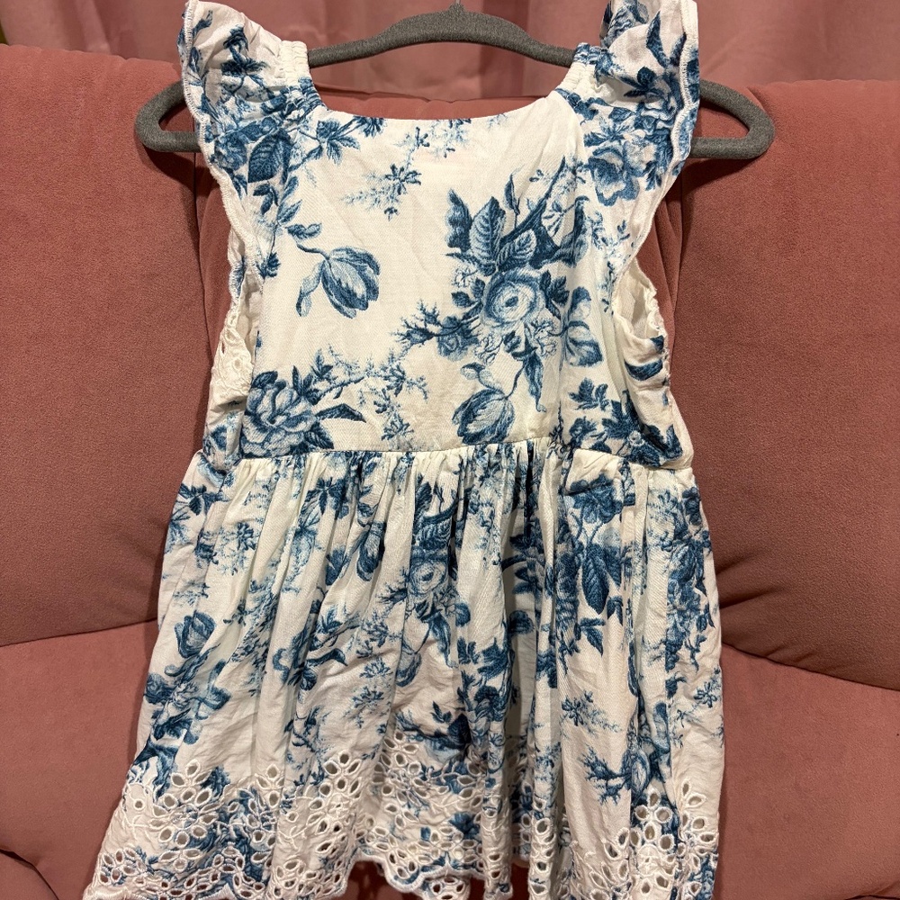 LoveShackFancy Gap Collab Baby Girl Dress Used Size 18-24M